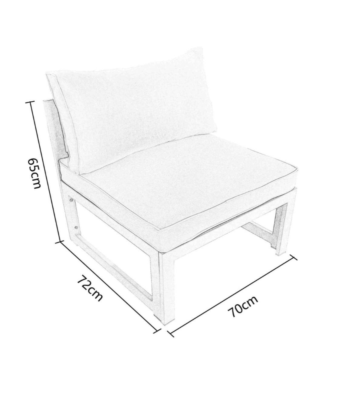 Galveston Modular Corner Sofa Set with Rise and Fall Firepit Table and Armchair - The Outlet Home