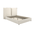 Harly Luxury Bed Beige - The Outlet Home