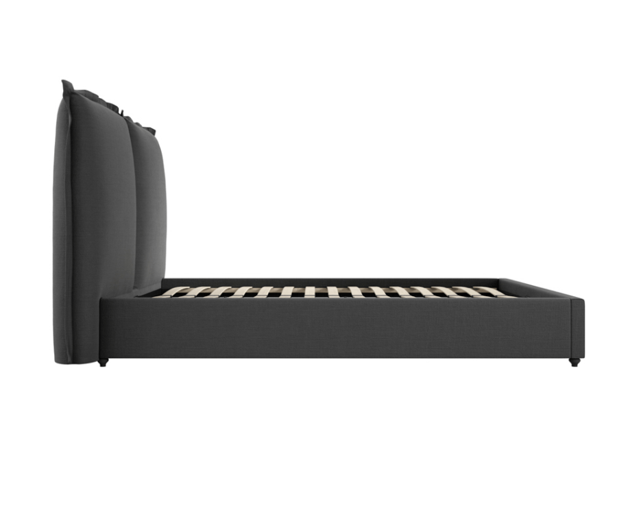 Harly Luxury Bed Grey - The Outlet Home