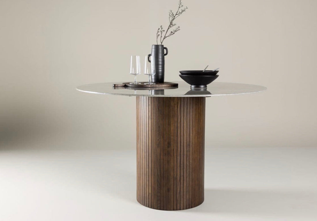 Härön Round Dining Table - The Outlet Home