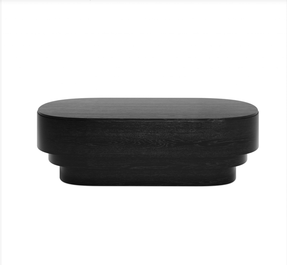 he Revla Black Coffee Table - The Outlet Home