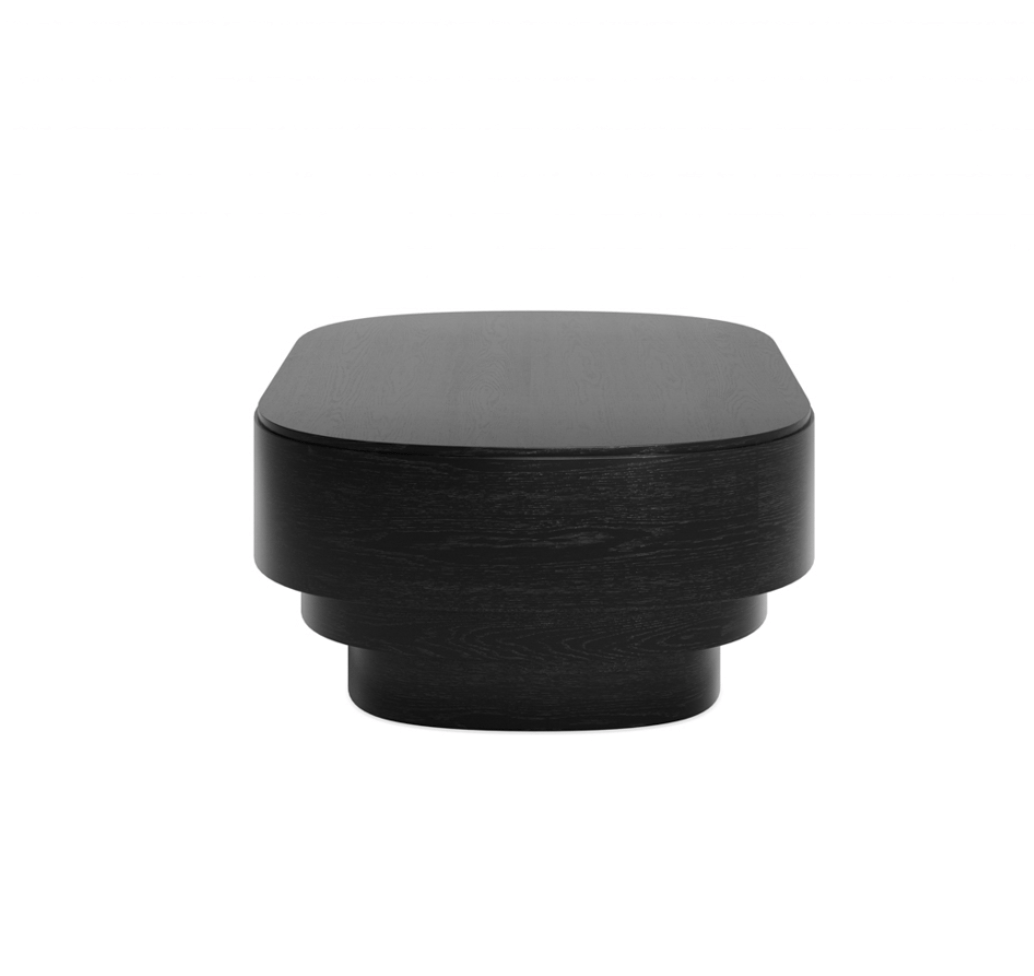 he Revla Black Coffee Table - The Outlet Home