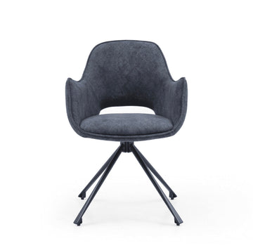 Ioannis Pyramid Style Dining Chairs - Blue x 2 - The Outlet Home