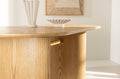 Isolde Oval Dining Table 180x75cm - The Outlet Home