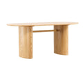 Isolde Oval Dining Table 180x75cm - The Outlet Home