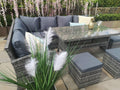 London Corner Sofa Casual Dining Set - The Outlet Home