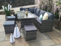London Corner Sofa Casual Dining Set - The Outlet Home