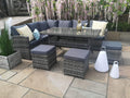 London Corner Sofa Casual Dining Set - The Outlet Home