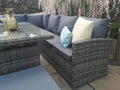 London Corner Sofa Casual Dining Set - The Outlet Home