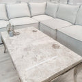 Louis Chrome Coffee Table - The Outlet Home