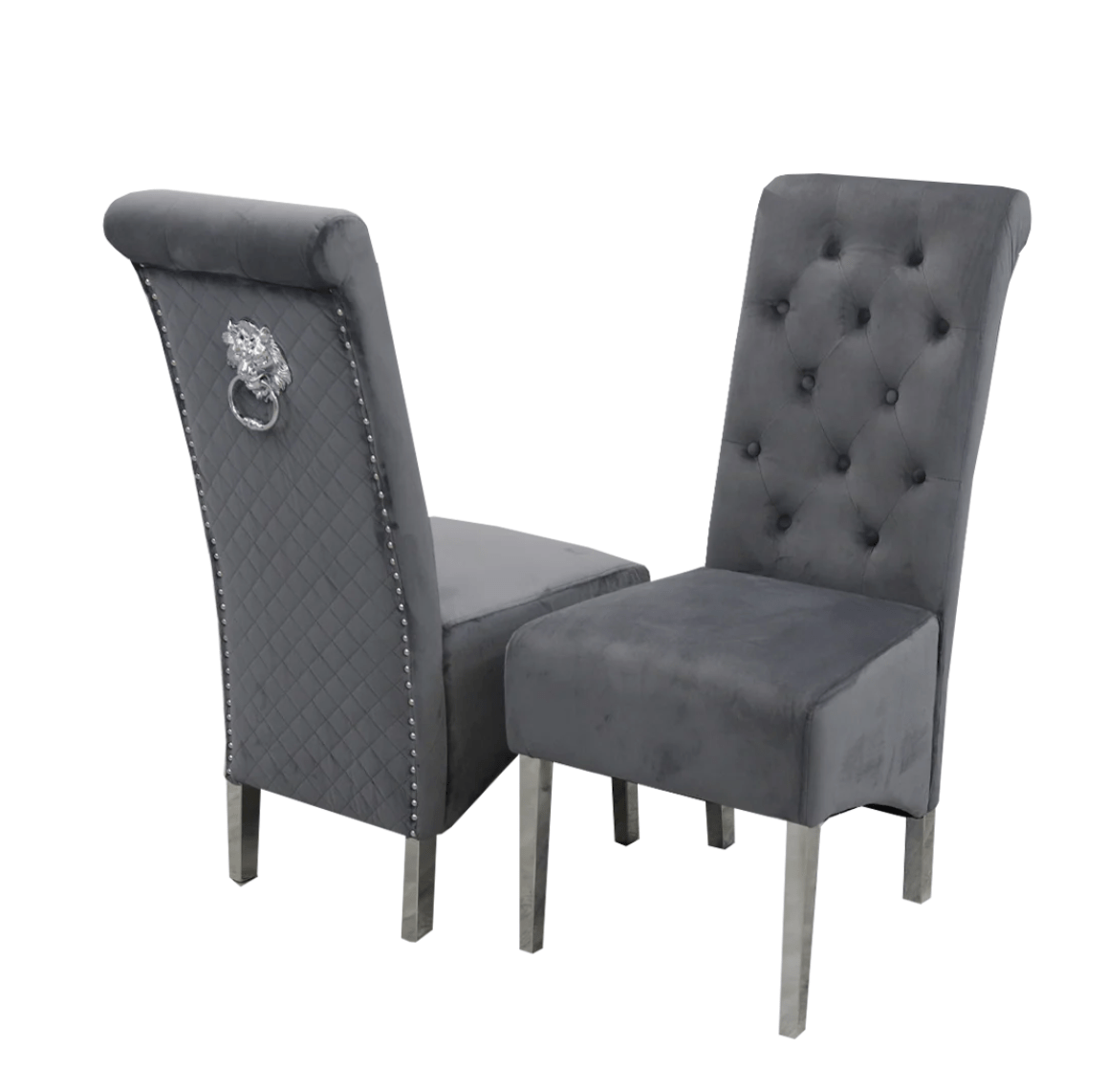 Louis Dining Table with 4,6 or 8 Emma Dining Chairs - The Outlet Home