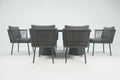 Lunar 6 Seat Dining Set - The Outlet Home