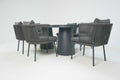 Lunar 6 Seat Dining Set - The Outlet Home