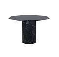 Marbs Black Round Dining Table - The Outlet Home