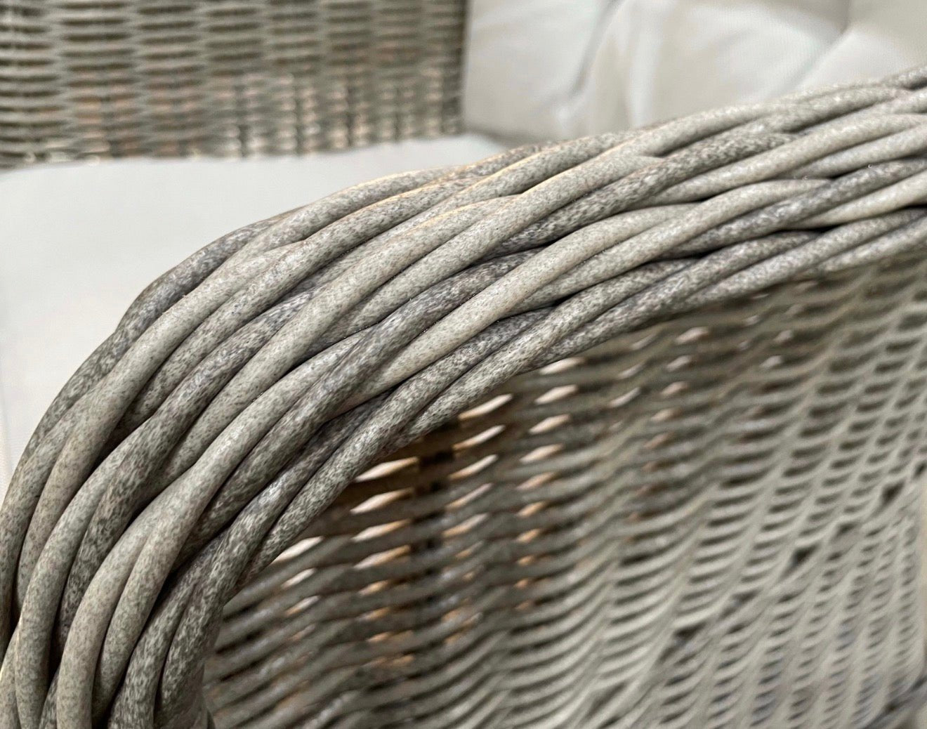 Marseille Luxury 6 Seat Dining Set Natural Grey - Pre - order due 14th June - The Outlet Home