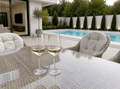 Marseille Luxury 6 Seat Dining Set Natural Grey - Pre - order due 14th June - The Outlet Home