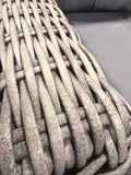 Marseille Luxury Rattan Sofa Set in Grey - Pre-order due 11th September - Order by 1st September for Free Parasol & Weather Cover - The Outlet Home