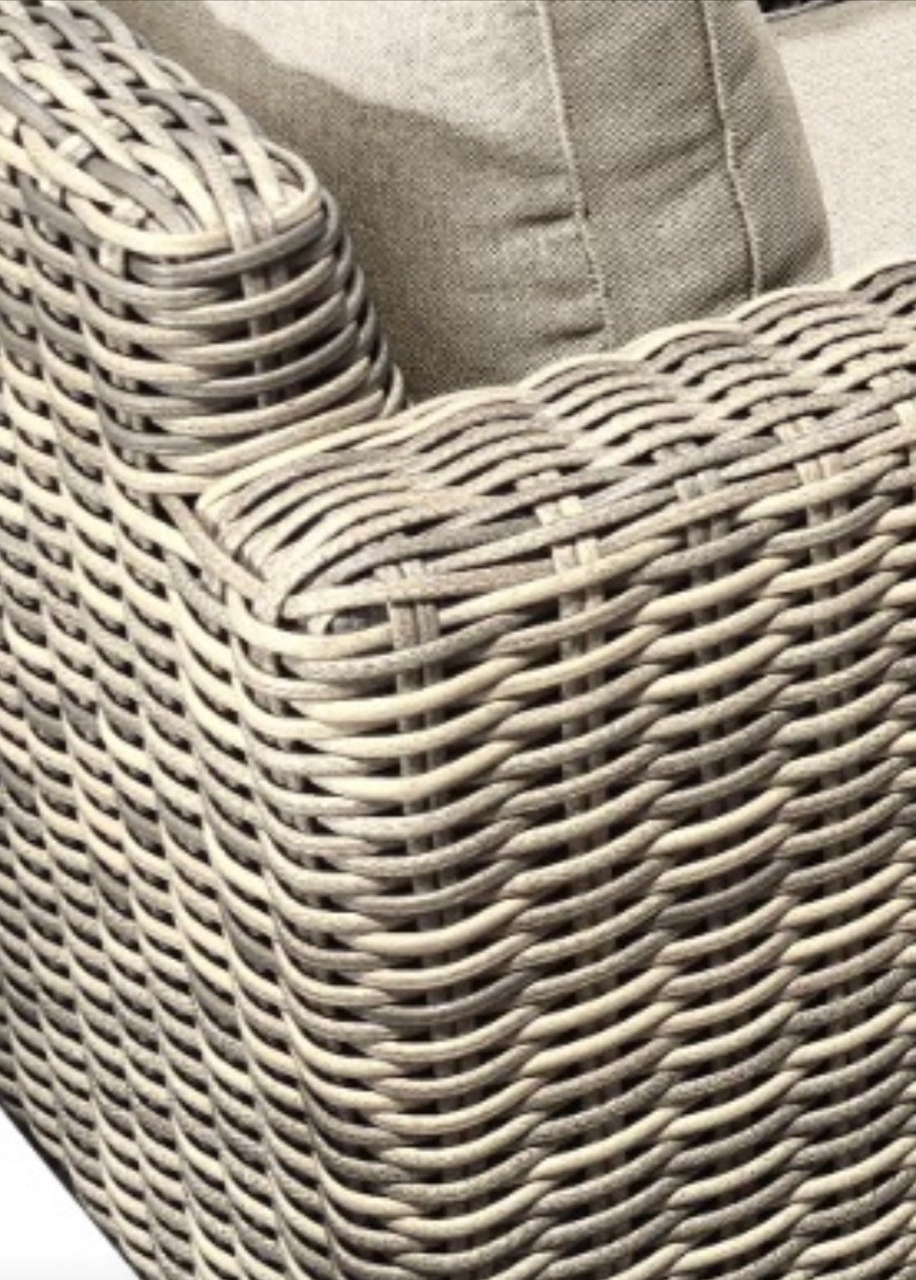 Marseille Luxury Sofa Set in Natural - Pre - order end of April - Order by 12th March for Free Weather Cover & Parasol - The Outlet Home