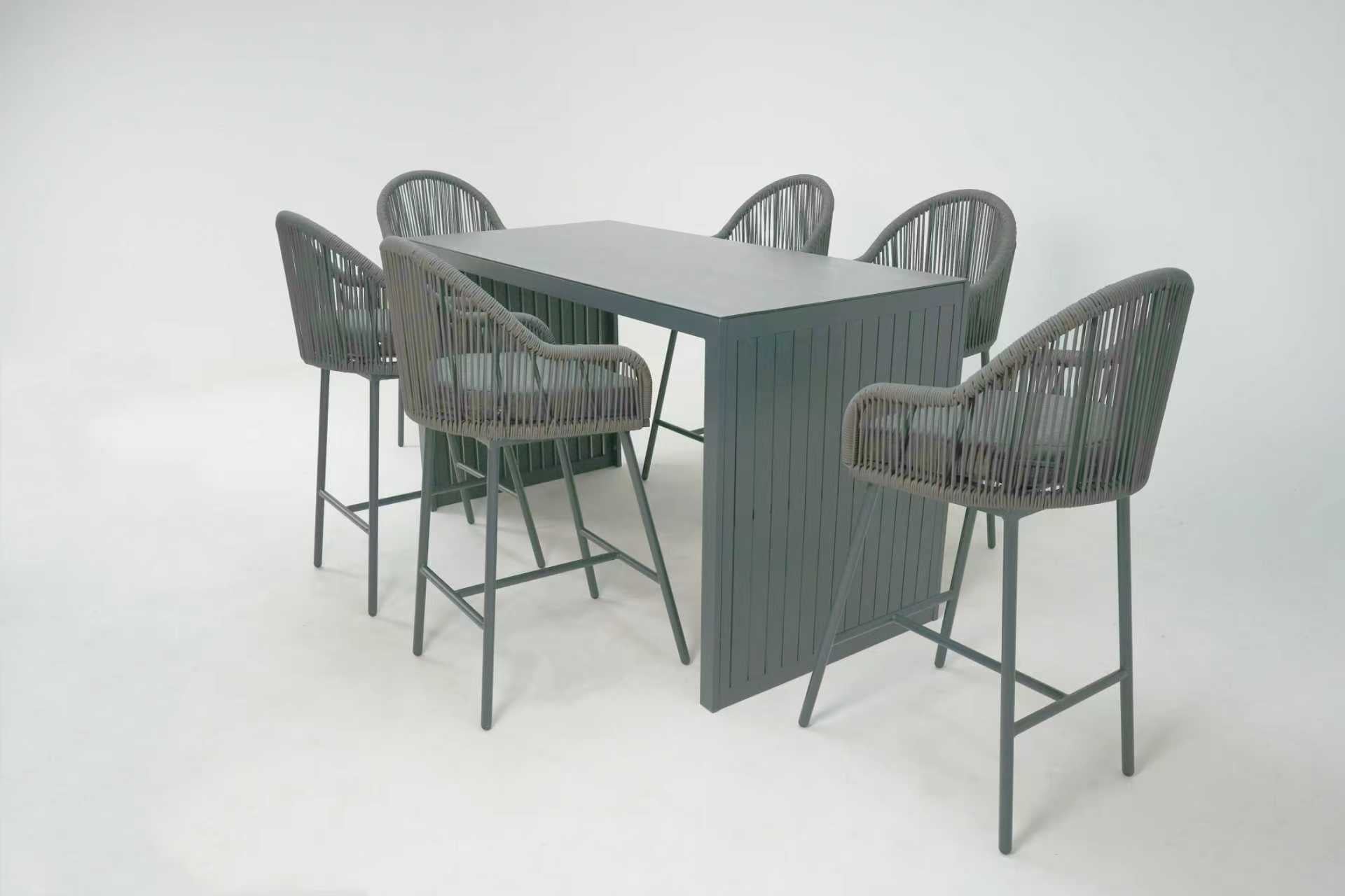 Miami 6 Seat Bar Set - Pre Order End of May - The Outlet Home