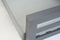 Miami Grey Aluminium Corner Sofa Set with Rise & Fall Dining Table - Pre Order End of May - The Outlet Home