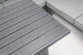 Miami Grey Aluminium Corner Sofa Set with Rise & Fall Dining Table - Pre Order End of May - The Outlet Home