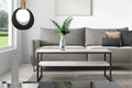 MILAN White Laminate Coffee Table - The Outlet Home