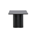 Olivia Rectangular Sofa Table Black - The Outlet Home