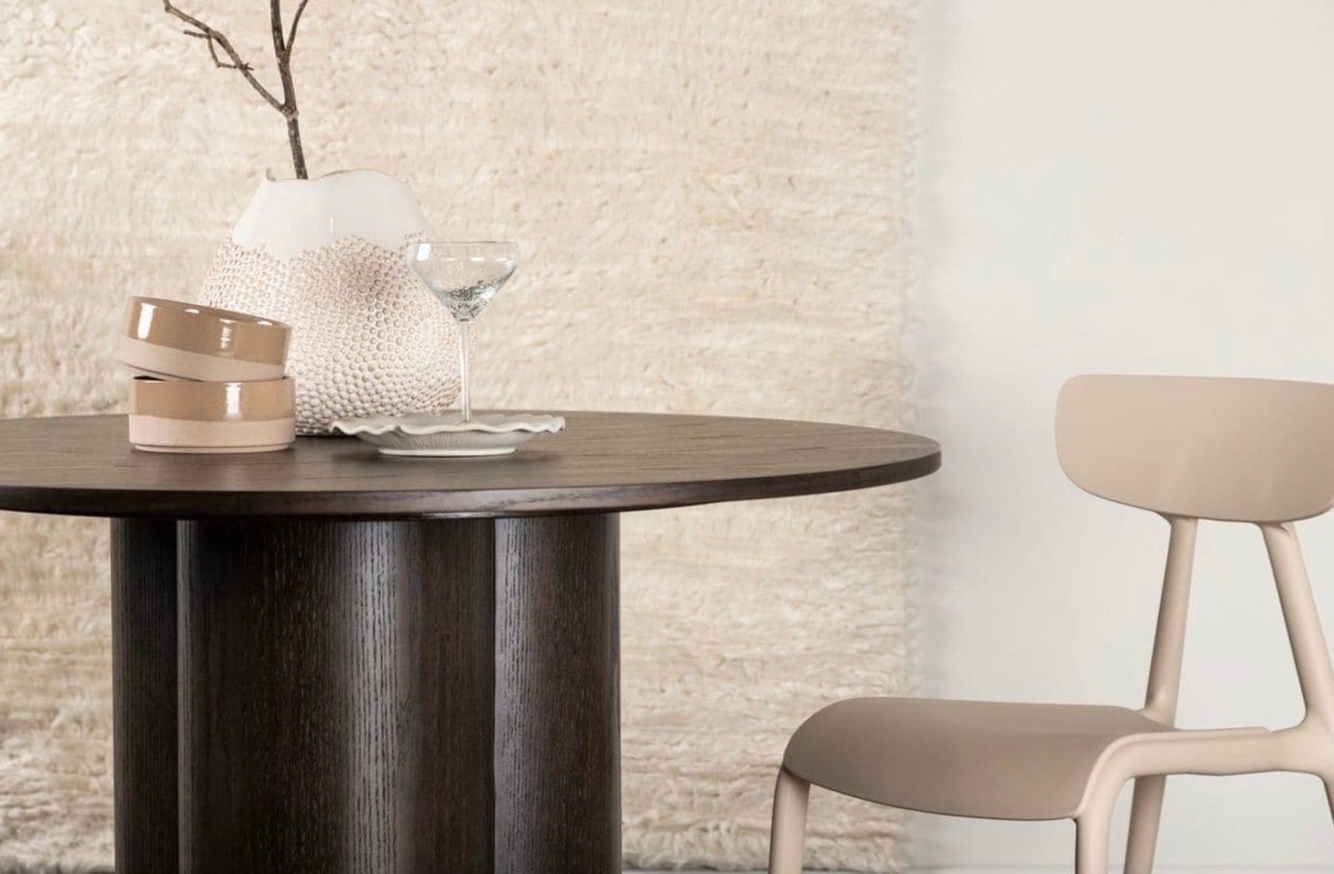 Olivia Round Dining Table - The Outlet Home