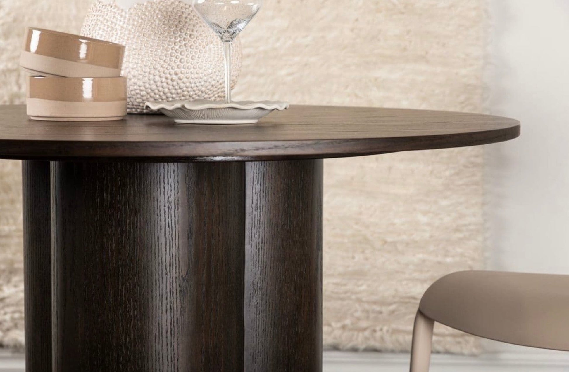 Olivia Round Dining Table - The Outlet Home