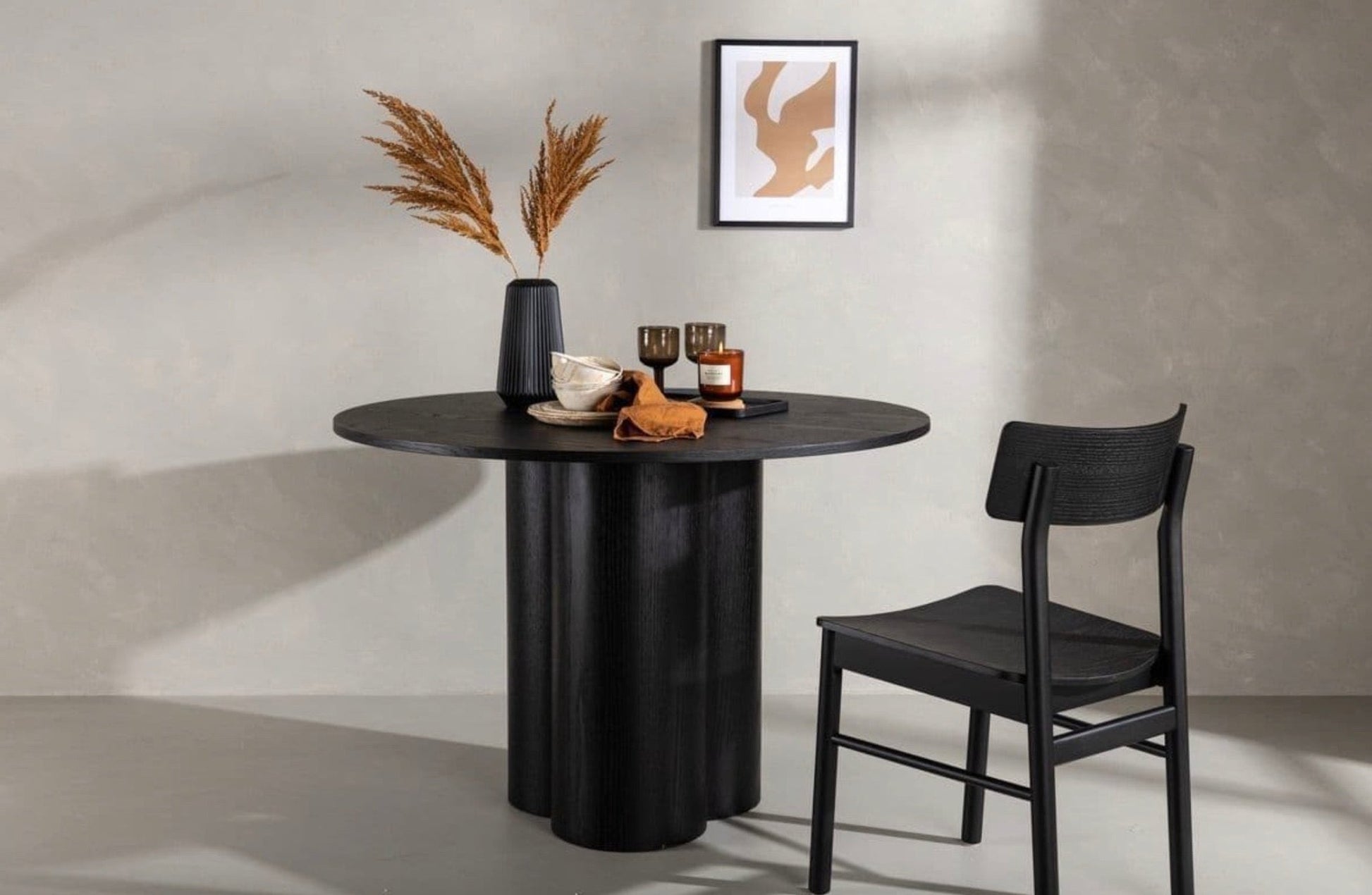 Olivia Round Dining Table - The Outlet Home