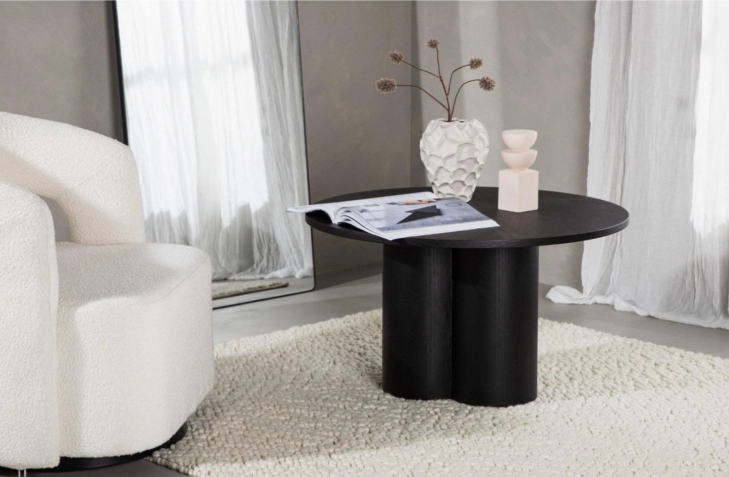 Olivia Round Sofa Table - The Outlet Home
