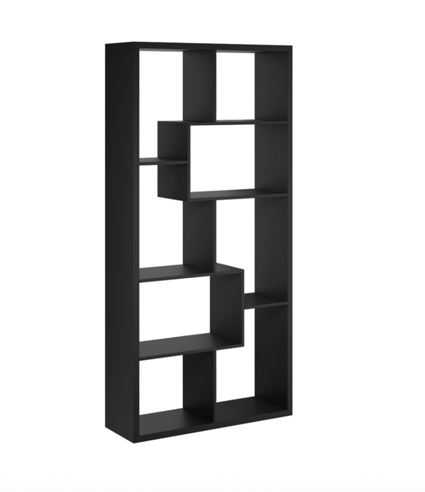 Oslo Black Shelving Unit - The Outlet Home