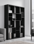 Oslo Black Shelving Unit - The Outlet Home
