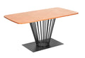 Paris Oak Veneer Dining Table - 160cm - The Outlet Home