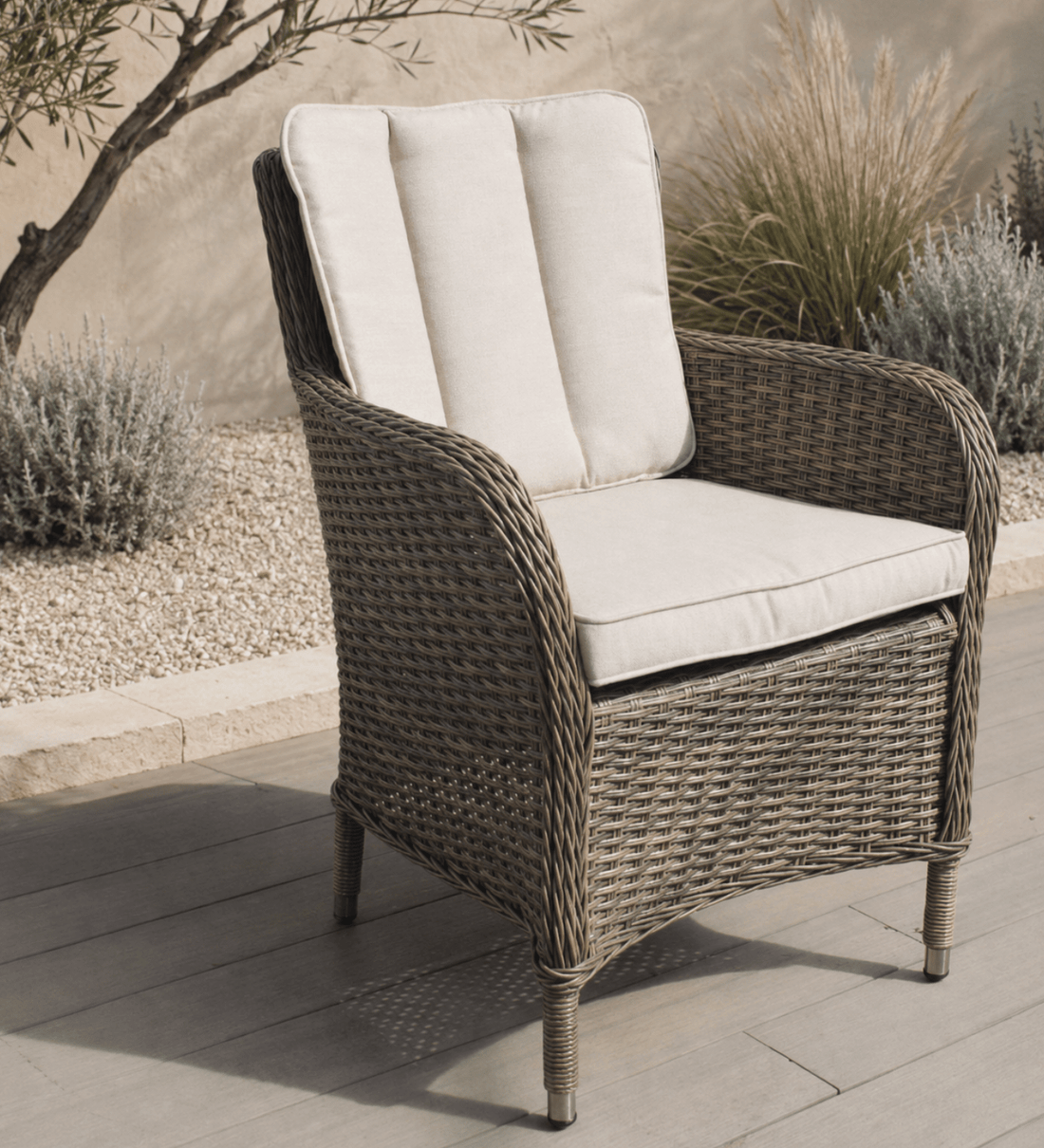 Pepple 4 Seat Dining Set- Dubai Sand - The Outlet Home