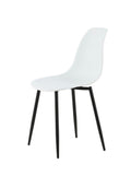 Polar Plastic Dining Chair 2 pack - The Outlet Home
