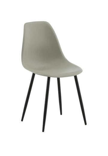 Polar Plastic Dining Chair 2 pack - The Outlet Home