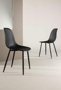Polar Plastic Dining Chair 2 pack - The Outlet Home