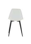 Polar Plastic Dining Chair 2 pack - The Outlet Home