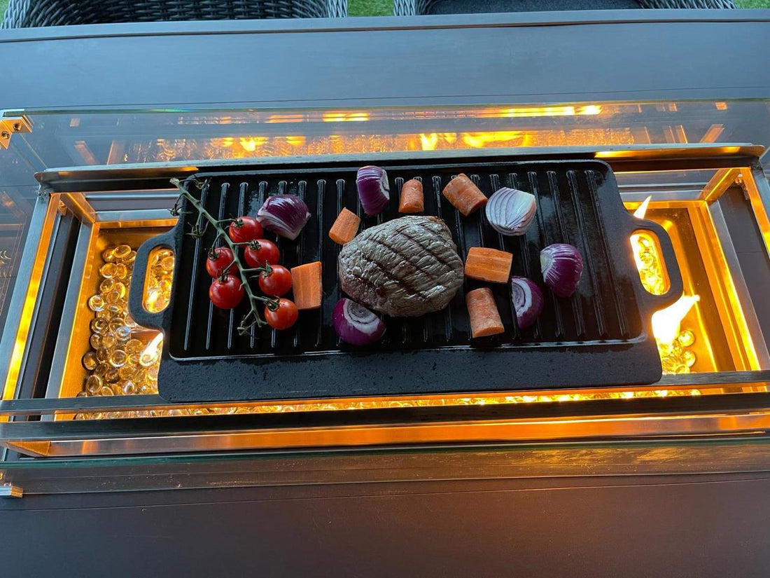 Rectangle Griddle for Fire Pit - The Outlet Home