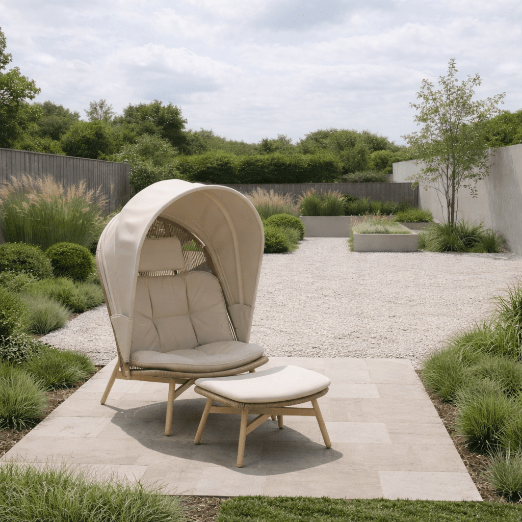 Sahara Relax Chair – Shaded Lounge Seat - The Outlet Home