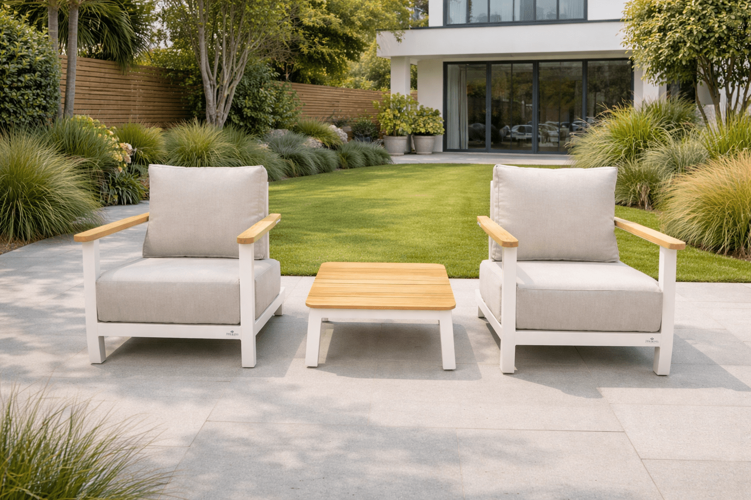 Sandbanks Luxury Relax Bistro Set - The Outlet Home