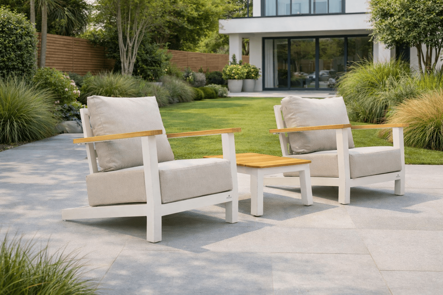 Sandbanks Luxury Relax Bistro Set - The Outlet Home