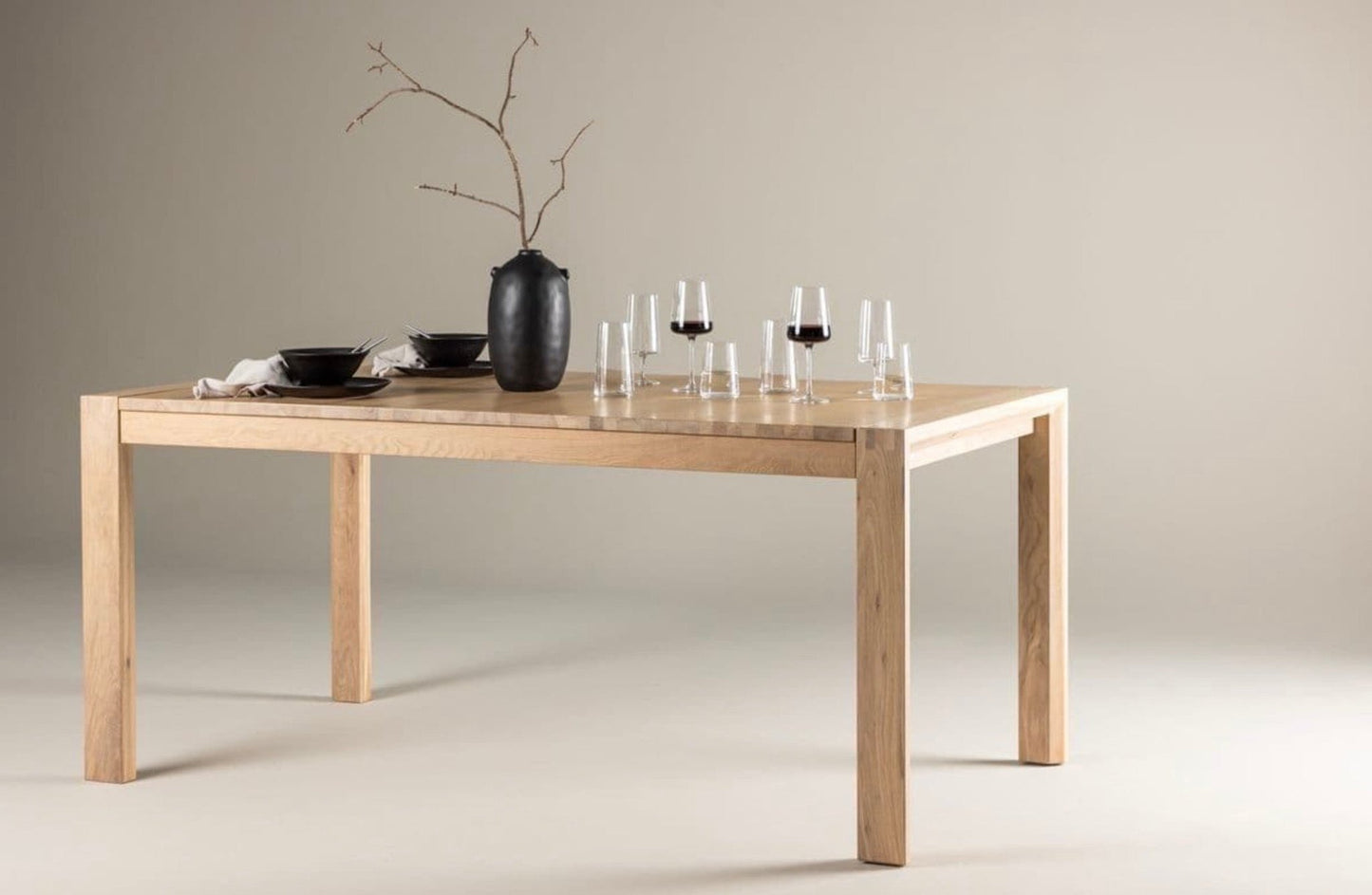 Slider Extendable Dining Table - The Outlet Home