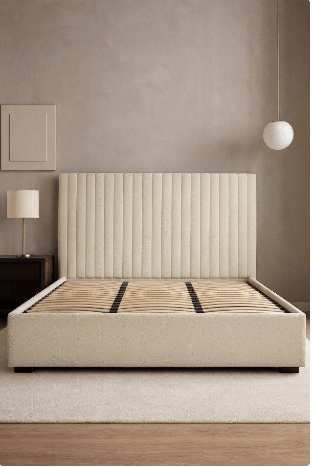 Sofia Luxury Bed with XL Headboard - The Outlet Home