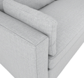 The Gizzel Light Grey Sofa Set 2 and 3 Seat Sofa - The Outlet Home