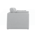 The Gizzel Light Grey Sofa Set 2 and 3 Seat Sofa - The Outlet Home