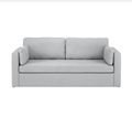 The Gizzel Light Grey Sofa Set 2 and 3 Seat Sofa - The Outlet Home