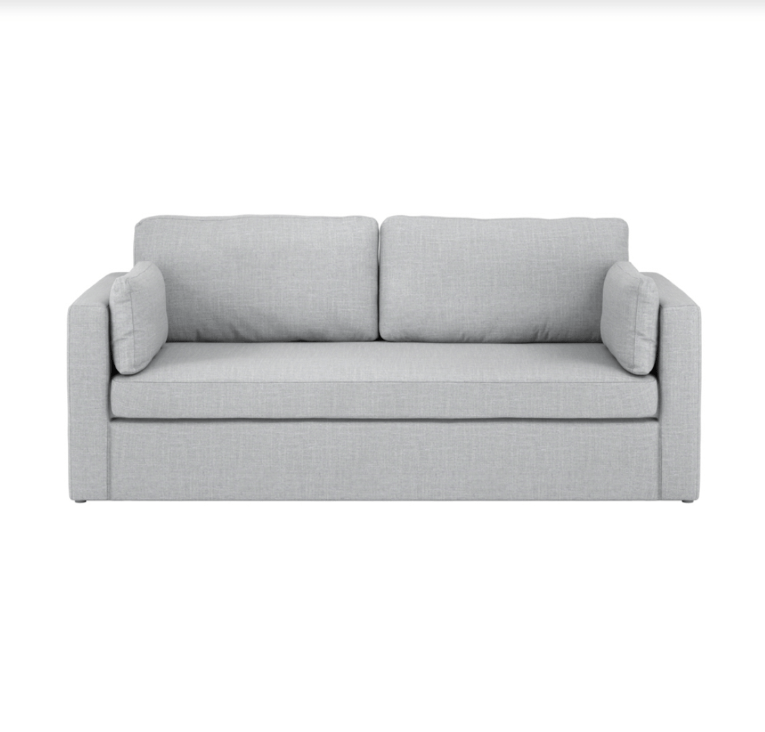 The Gizzel Light Grey Sofa Set 2 and 3 Seat Sofa - The Outlet Home