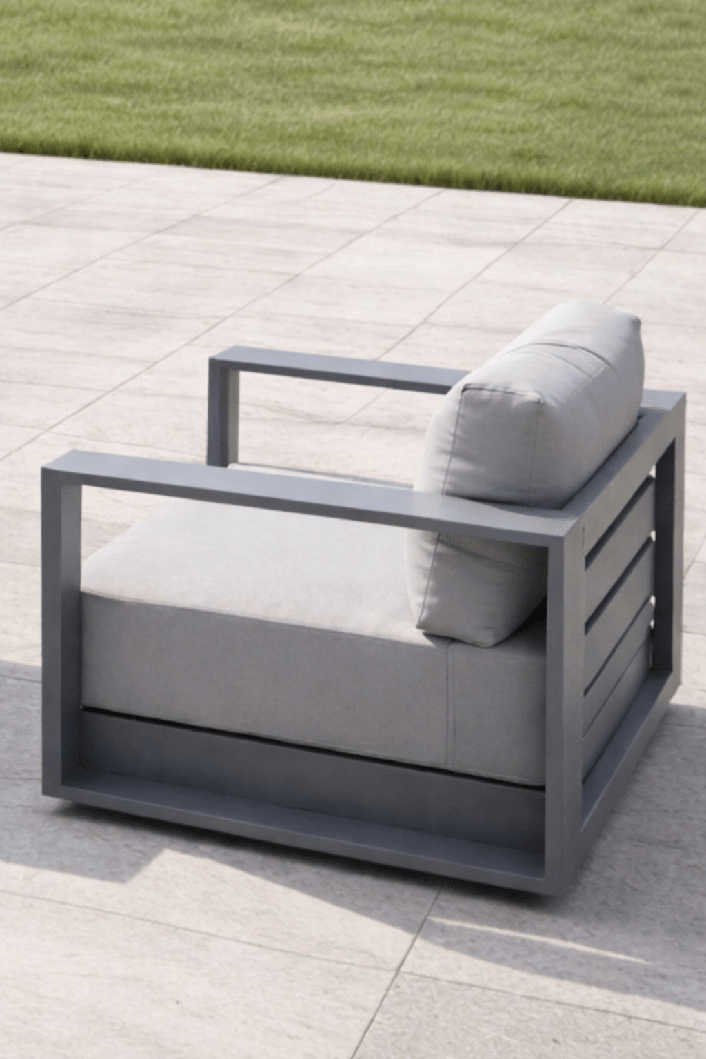 Viceroy Luxury Aluminium Sofa Set with Rise and Fall Fire Pit Table (optional chair available) Due in May - The Outlet Home